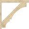 Ekena Millwork Balboa Block Rough Sawn Outlooker, Douglas Fir, 6"W x 48"D x 48"H OUT06X48X48BOA05RDF - alternate 4